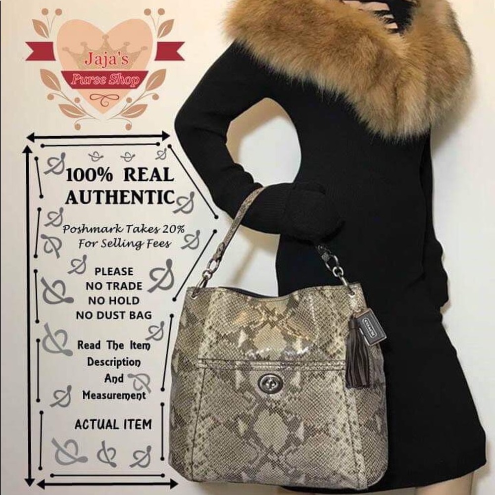 ❤️❤️❤️❤️SOLD❤️❤️❤️❤️🦏Coach Sig Leather Purse🦏 - Picture 8 of 8